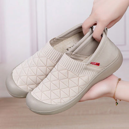【35-41】Pantofi dama de primavara stil nou pantofi din tesatura stretch pantofi ochi respirabili
