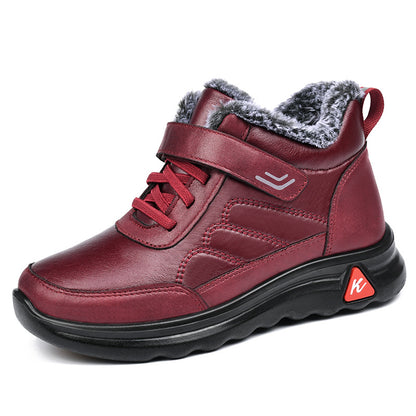 🔥【SLEVA 80 %】🔥【36-41】 Ležérní teplé sametové protiskluzové zimní boty -- 3869099 
