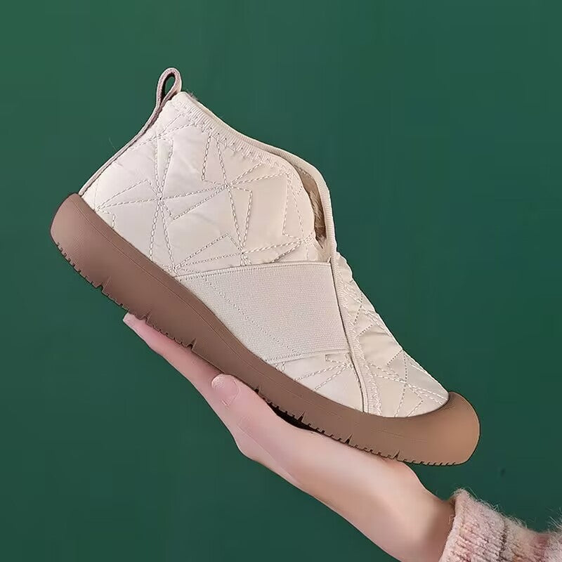 💥【50% sleva】【35-44】Nové zimní sněhule s měkkou podrážkou, protiskluzové a odolné proti opotřebení, sametové a zesílené - 3855513 