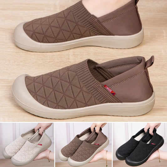 【35-41】Dámské jarní boty, nový styl, boty z strečové tkaniny, prodyšné síťované boty 