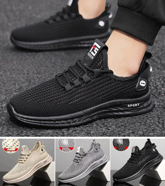 🔥💥👞【39-45】2025 Primăvară și Toamnă Nouă Primăvară și Toamnă Leisure Plasă Respirabil Anti-alunecare Pantofi sport pentru bărbați