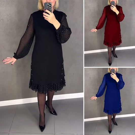 【30%OFF】💖💖【S-5XL】🍁🍂Rochie nouă la modă de toamnă și iarnă de înaltă calitate