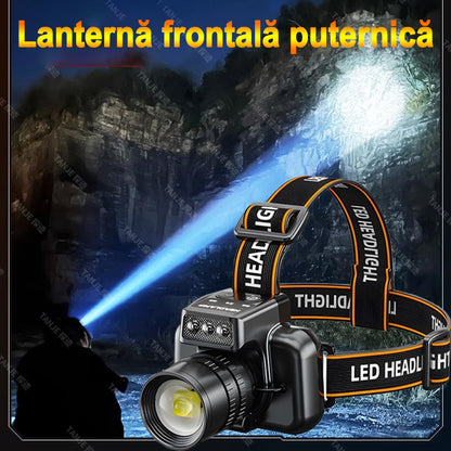 🔥Nová čelovka se silným světlem 