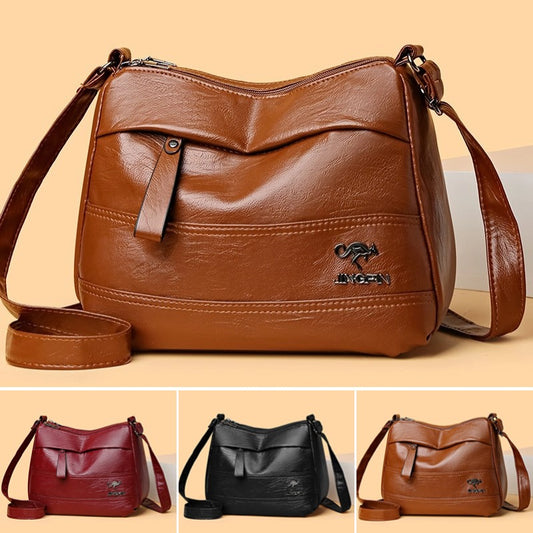 ✨️👜Model nou, geantă de umăr multistratificată, retro și de mare capacitate, la modă și versatilă——3895235