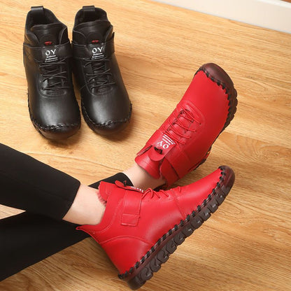 💥【50% OFF】💥【36-43】2024 noi cizme scurte de iarnă de toamnă și iarnă de damă cu talpă moale