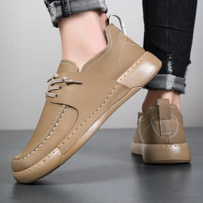 【39-46】2025, pantofi casual anti-alunecare, la modă pentru bărbați, retro