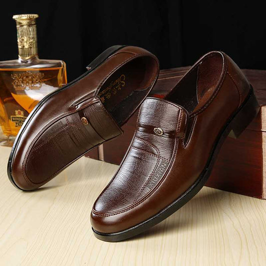 🔥🔥【38-44】2025 Four Seasons Classic Pantofi de afaceri pentru bărbați moi și confortabili