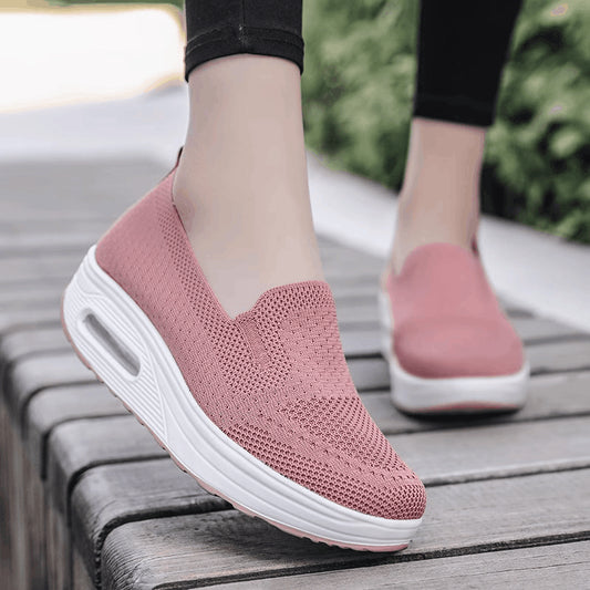 【35-42】Damskie buty sportowe i codzienne z grubą podeszwą i poduszką powietrzną 