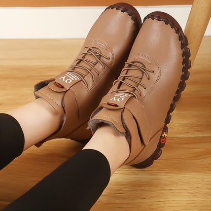 💥【50% OFF】💥【36-43】2024 noi cizme scurte de iarnă de toamnă și iarnă de damă cu talpă moale