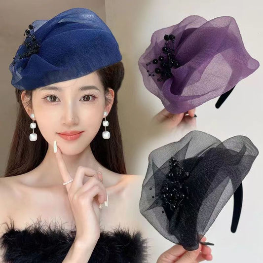 🔥【✨Cumpără 1 primești 1 gratis】2 bucată 【🌸2025 accesorii fierbinți pentru păr】 Plasa acoperă părul gri și face ca vârful capului să pară înalt.