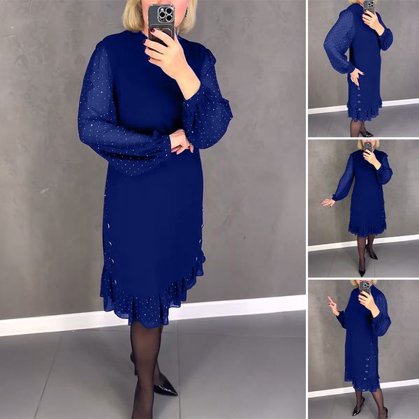 【30%OFF】💖💖【S-5XL】🍁🍂Rochie nouă la modă de toamnă și iarnă de înaltă calitate