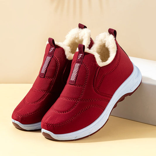 😀🎉🔥velvet și îngroșare🔥【35-41】 pantofi de iarnă impermeabili din bumbac cald pentru femei 3844393