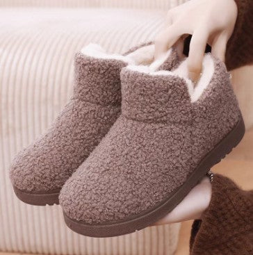 💟【35-41】Teplé vlněné a sametové ploché sněhule--3859927 